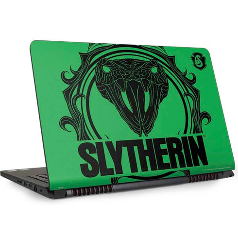 Wizarding Worlds Harry Potter Slytherin Illustration Dell Inspiron Skin